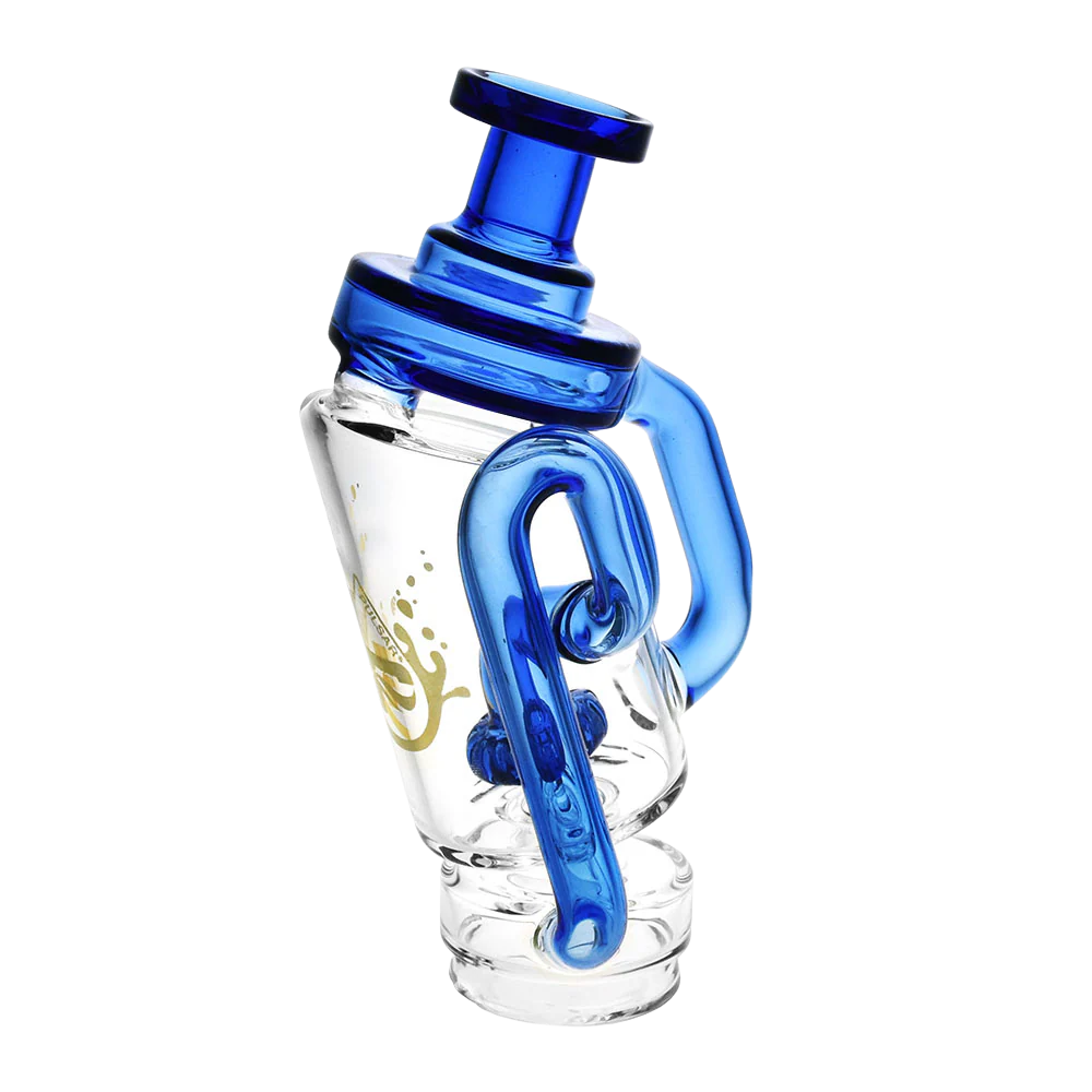 Pulsar Recycler Attachment for Puffco Peak/Pro in Blue