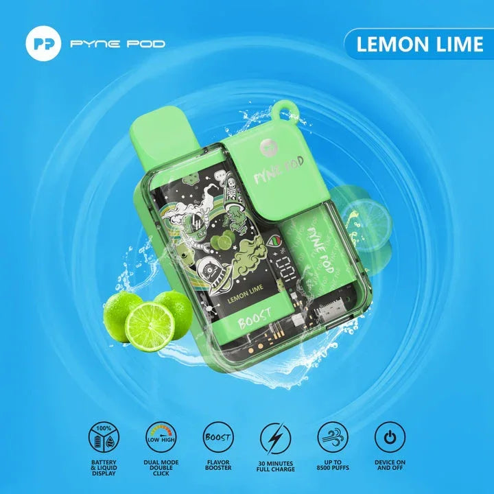 Lemon Lime of Pyne 7500 Disposable Vape