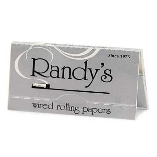 Randys Silver Wired Rolling Papers