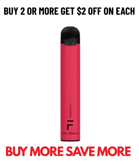 Raspberry Ice Fog Formula Offer