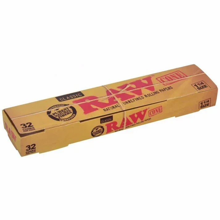 Raw classic 32 cone per pack
