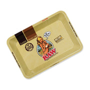Mini Raw Girl Rolling Tray