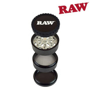 Raw Life 4 Piece Grinder V3 Black