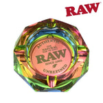 Load image into Gallery viewer, Raw Rainbow Glass Ashtray

