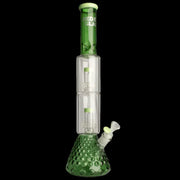 Red Eye Glass 18-inch Heracles beaker Base Bong with Water Pipe