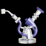 Load image into Gallery viewer, Purple Red Eye Glass 6.75 inch Equalizer Concentrate Rig
