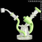 Load image into Gallery viewer, Slyme Red Eye Glass 6.75 inch Equalizer Concentrate Rig
