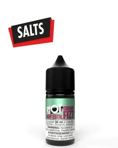 Cherry Fizz Salts Riot Bar 30ml Juice