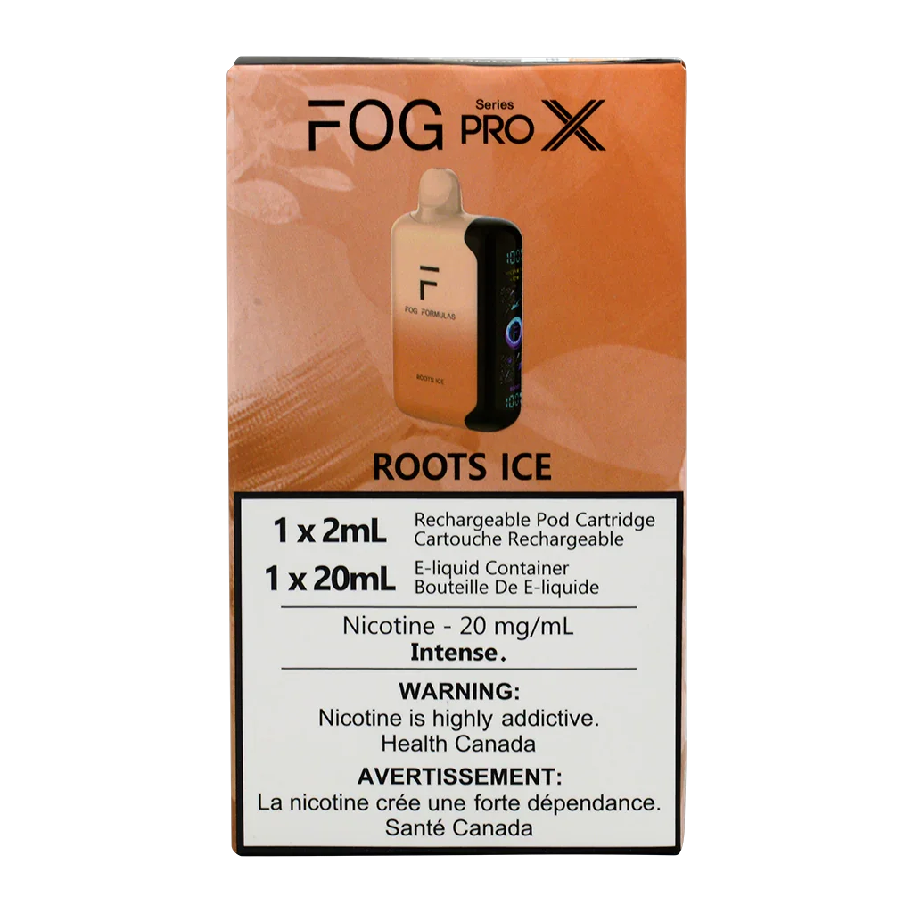 ice fog vape ROOTS FORMULAS PRO X 50K PUFF – FRASER STOP N GO Prominent Flavour Two: Passion Fruit Disposable Vape Wholesale Italy Color:ColorShift