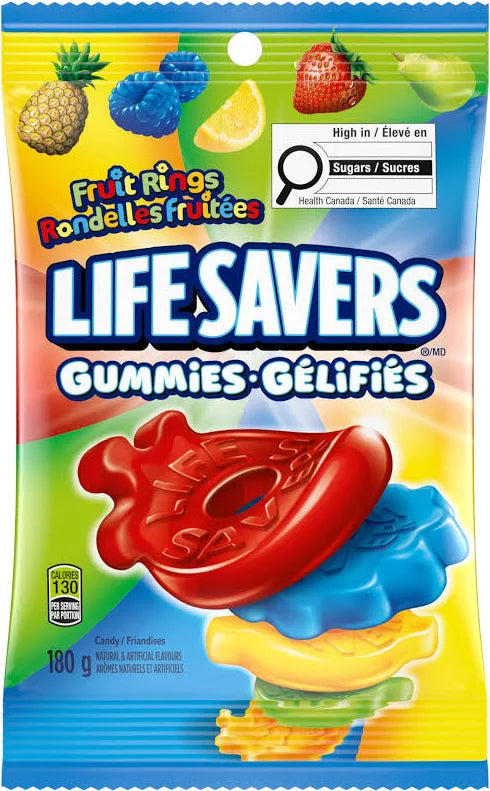 WRIGLEYS LIFE SAVERS GUMMIES SOURS