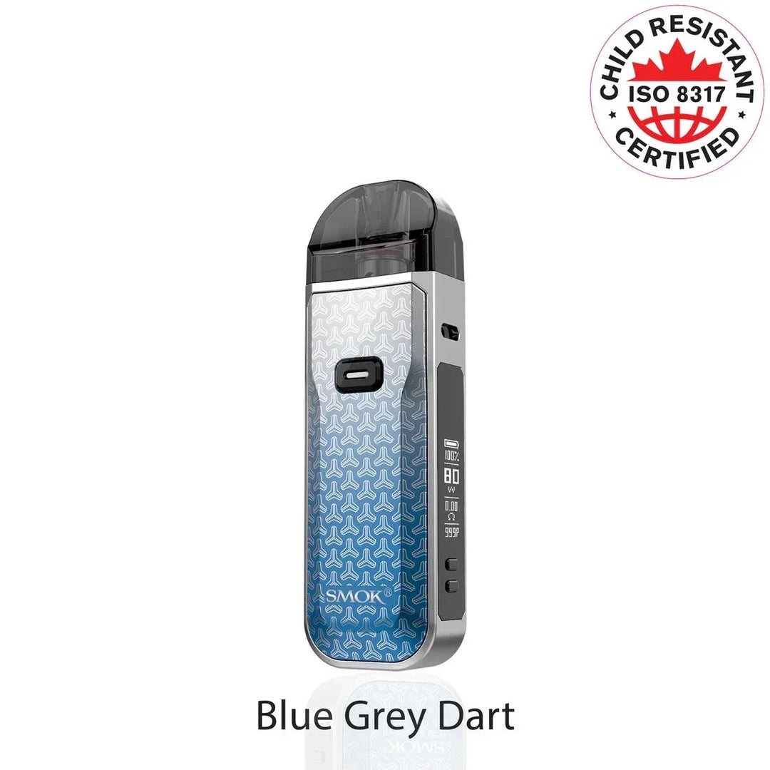 Blue Grey Dart Smok Nord 5 Pod Kit 5ml Tank