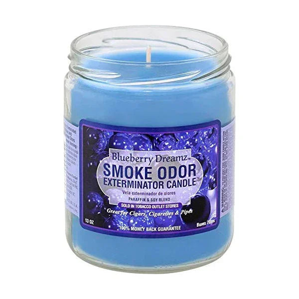 Blueberry Dreamz Fragrance Candle of Smoke Odor