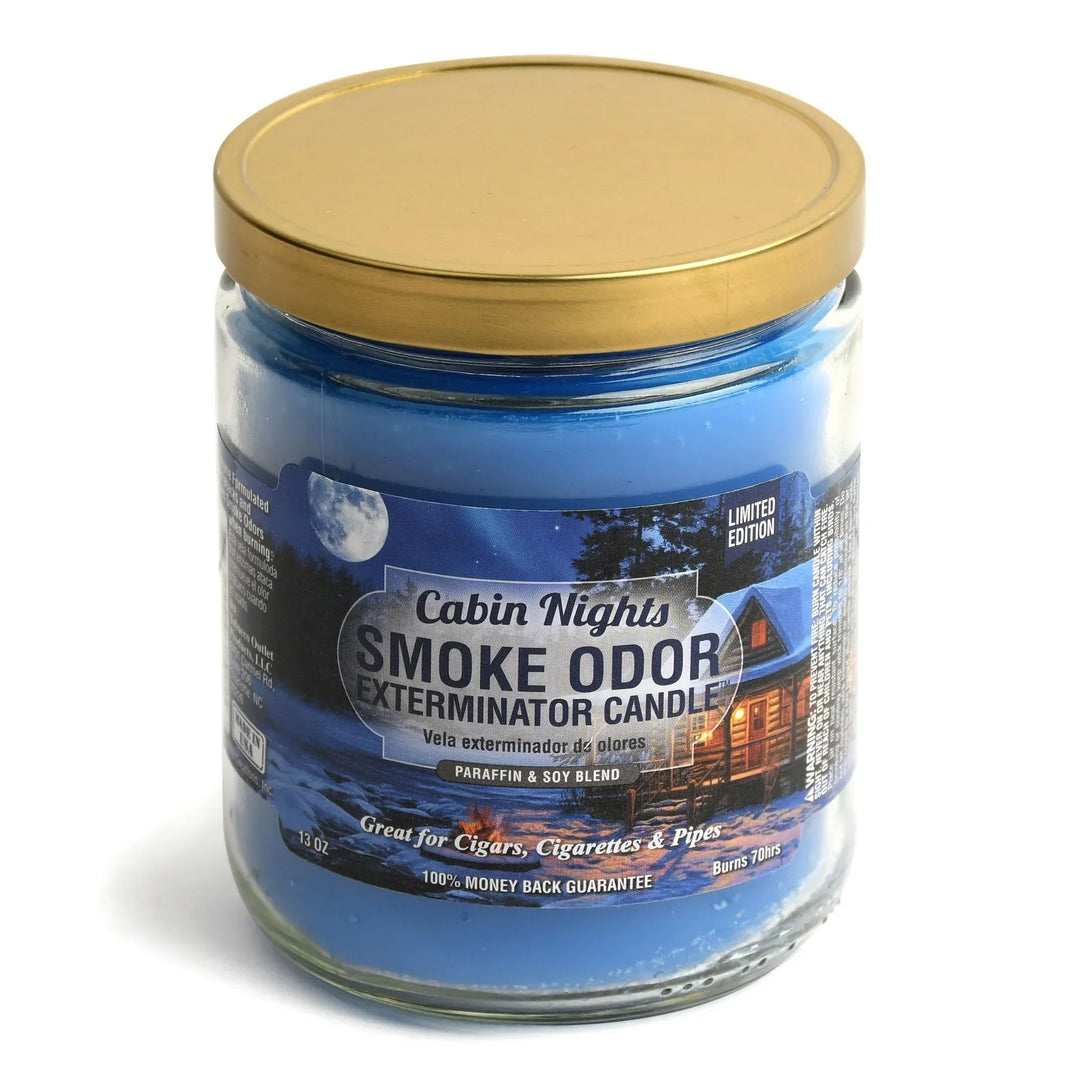 Cabin Nights Fragrance Candle of Smoke Order