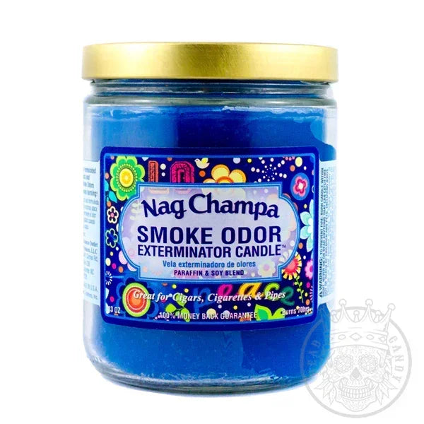 Nag Champa Fragrance Candle of Smoke Odor