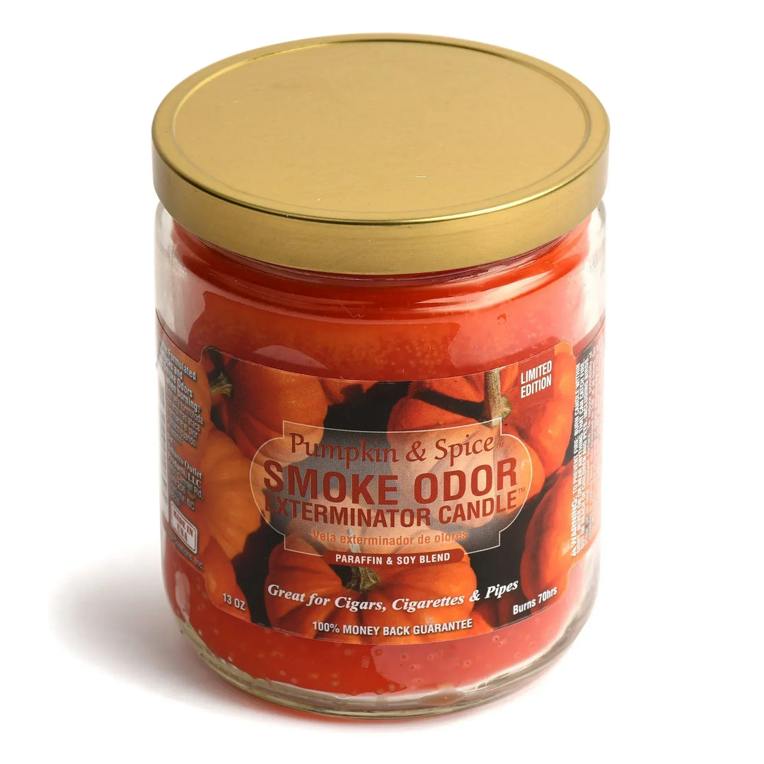 Pumpkin & Spice Fragrance Candle of Smoke Odor