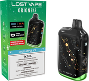 SOUR APPLE ICE LOST VAPE ORIONBAR GALAXY