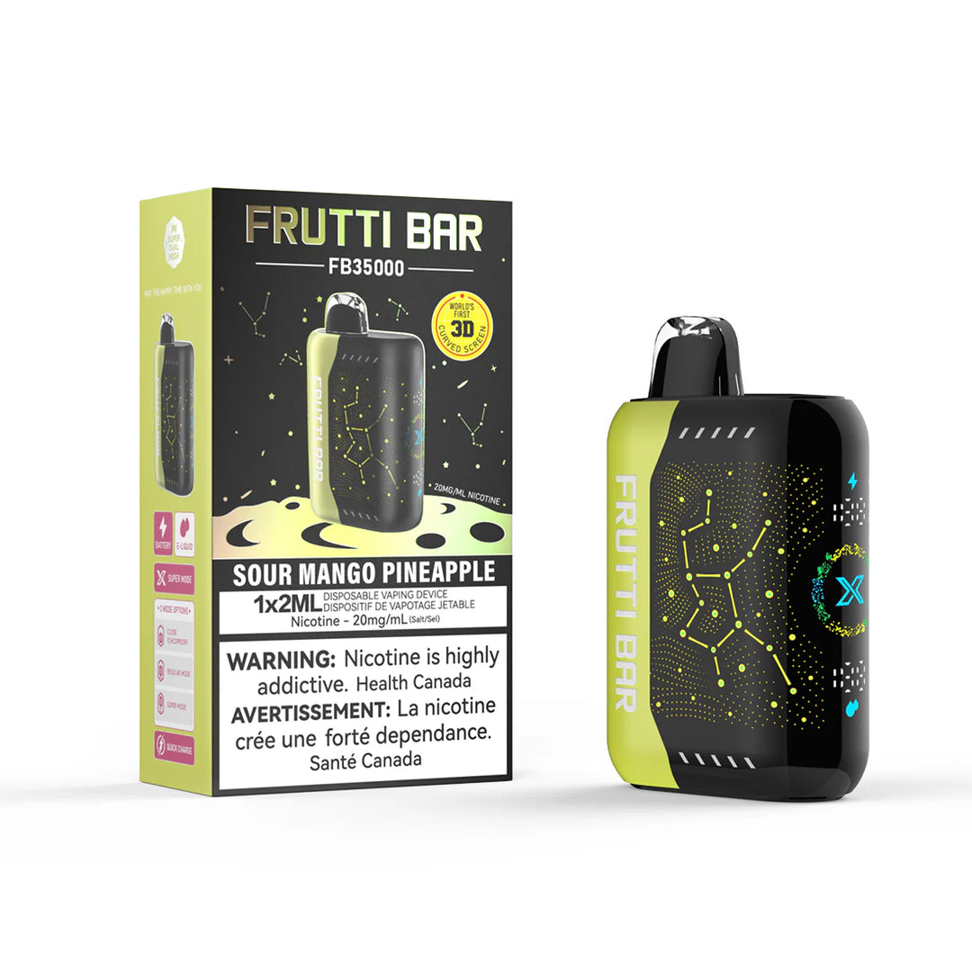 SOUR MANGO PINEAPPLE FRUTTI BAR 35K Vape
