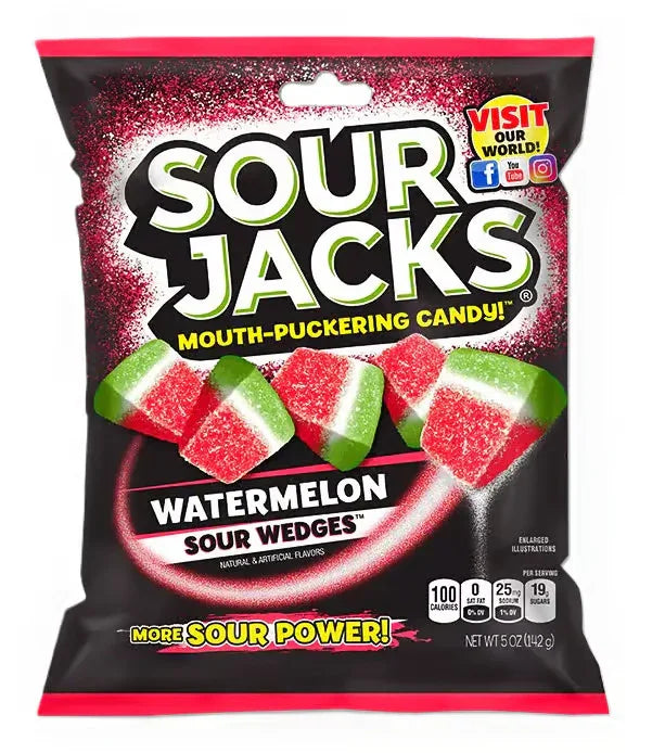 SOUR JACKS SOUR WEDGES