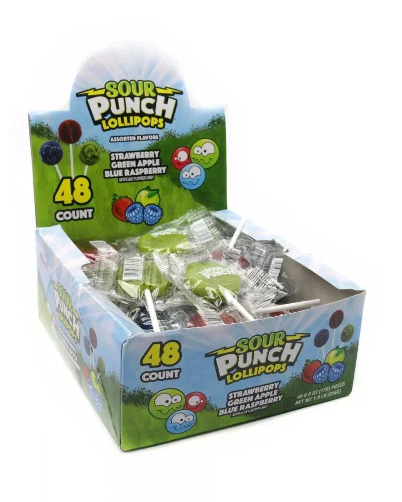 SOUR PUNCH LOLLIPOP