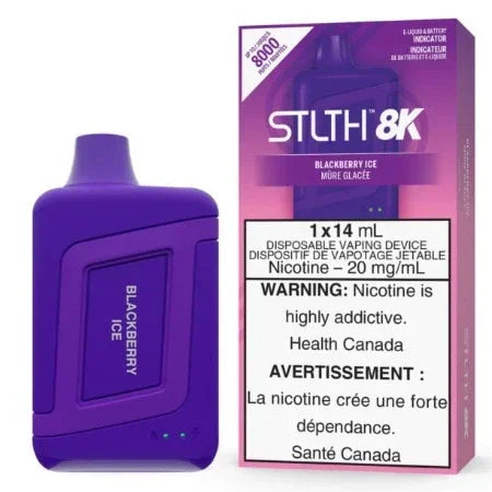 Blackberry Ice of Stlth 8k Disposable Vape