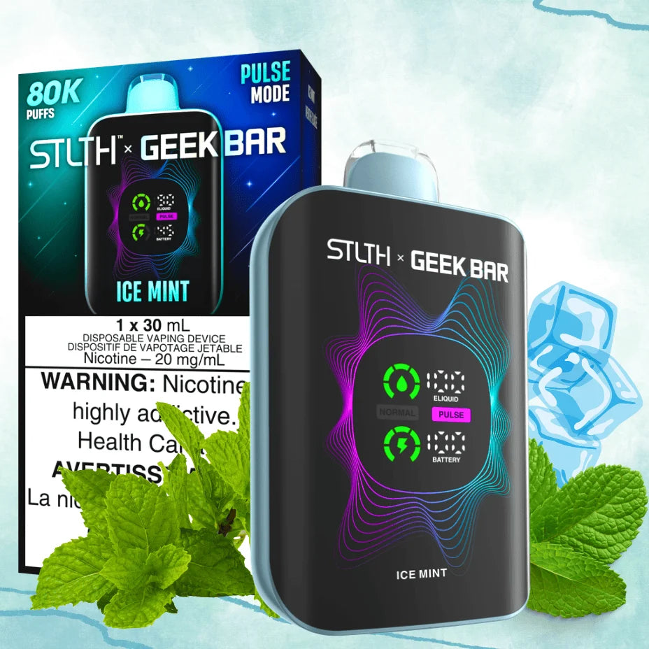 ICE MINT STLTH X GEEK BAR 80K