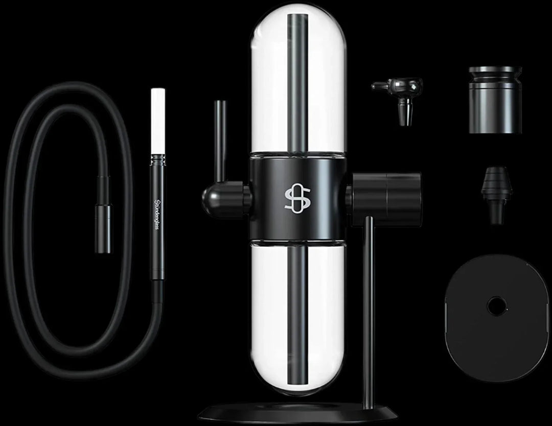 STUNDENGLASS - KOMPACT GRAVITY INFUSER (METAL) WITH 360 ROTATING GLASS