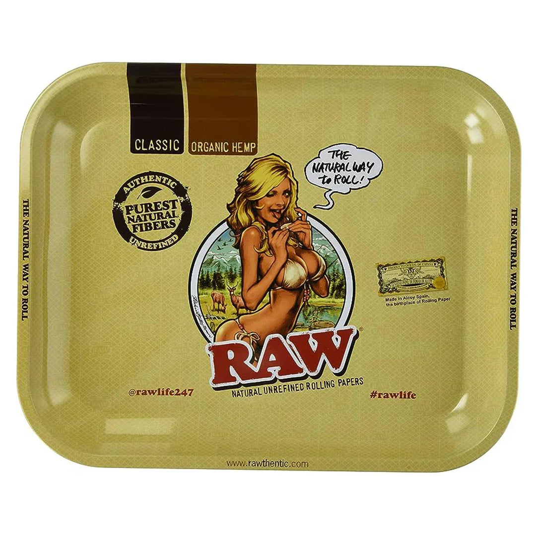 Large Raw Girl Tray