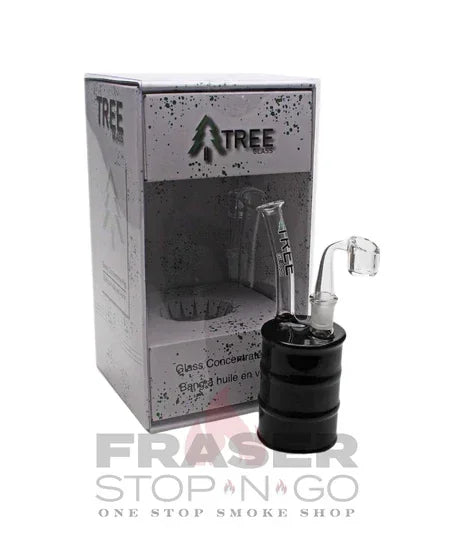 Tree Glass Rig 4 inch can oil Drum