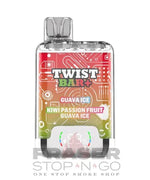 Load image into Gallery viewer, Guava Ice and Kiwi Passion Fruit of Twist Bar 25k Disposable Vape
