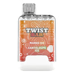 Load image into Gallery viewer, Mango Ice and Cantaloupe Ice of Twist Bar Disposable Vape
