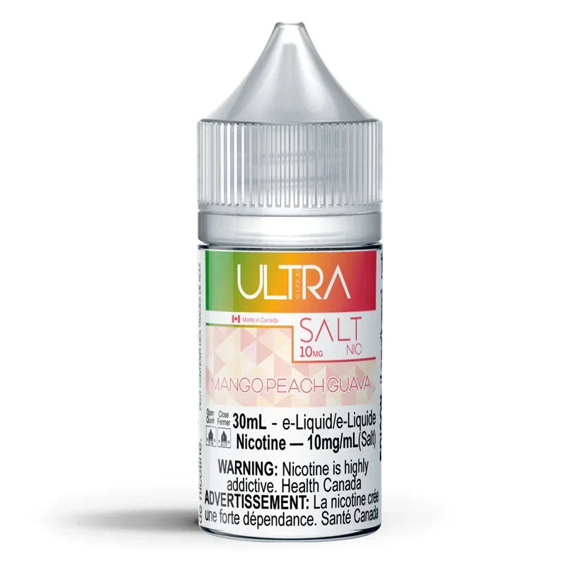 Mango Peach Guava 10mg Ultra Salt Vape Juice 30ml Bottle