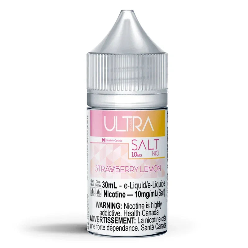 Strawberry Lemon 10mg Ultra Salt Vape Juice 30ml Bottle