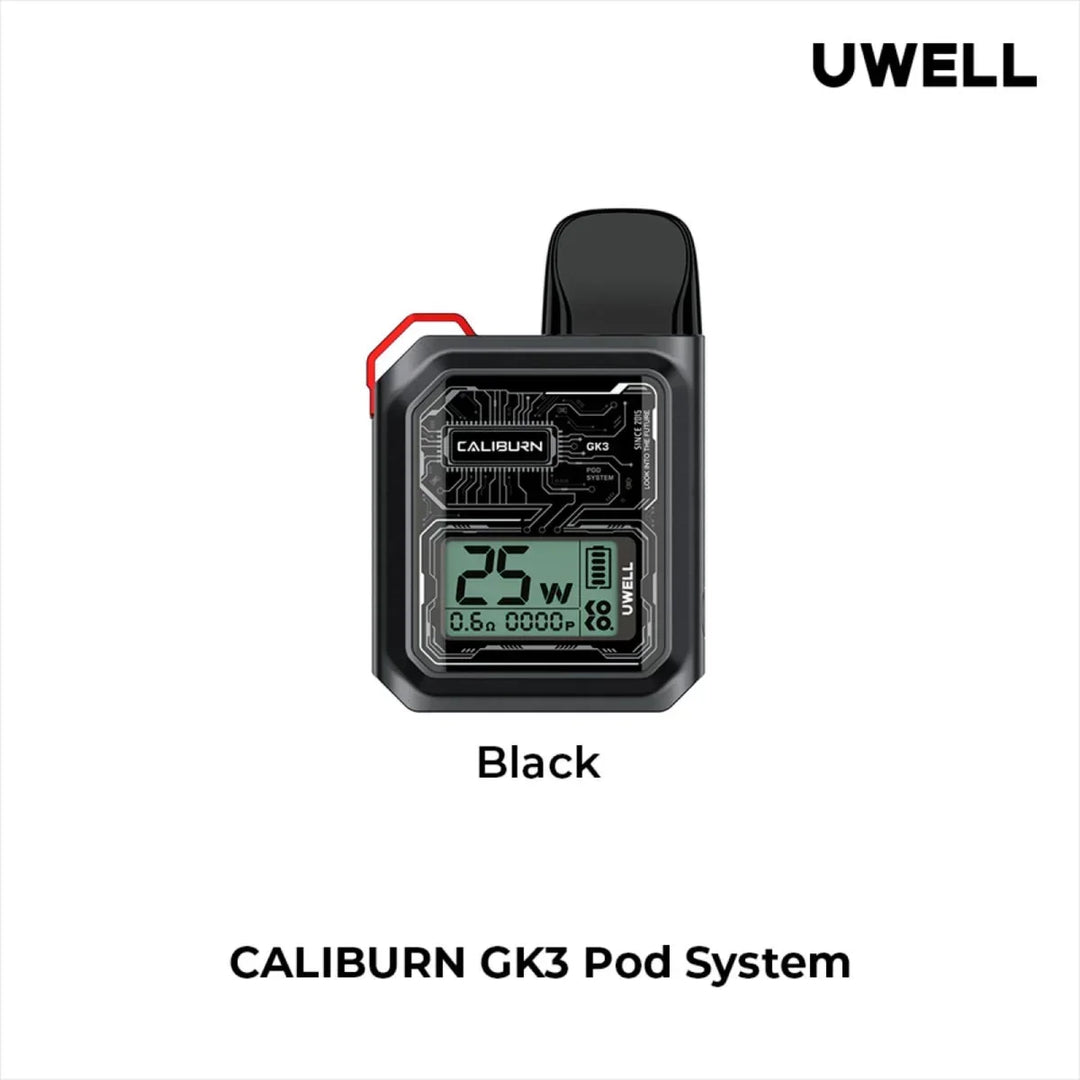 Caliburn Gk3 Pod System Black