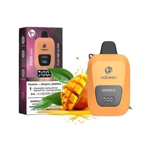Double Mango Vabeen Flex Air Ultra 6000 Disposable FRASER STOP N GO Double Mango Vabeen Flex Air Ultra 6000 Disposable FRASER STOP N GO
