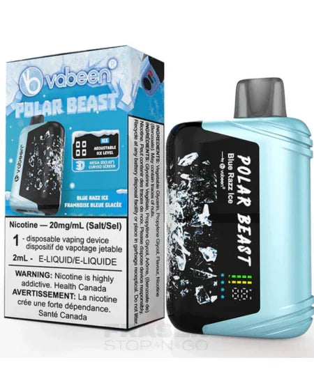 Blue Razz Ice Vabeen Polar Beast 40K Disposable Vape FRASER STOP N GO Blue Razz Ice Vabeen Polar Beast 40K Disposable Vape FRASER STOP N GO