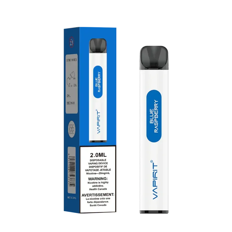 Blue Raspberry of Vapirit 2000 puff Disposable Vape