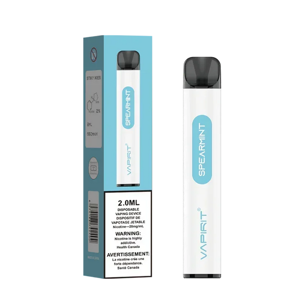 Spearmint of Vapirit 2000 puff Disposable Vape