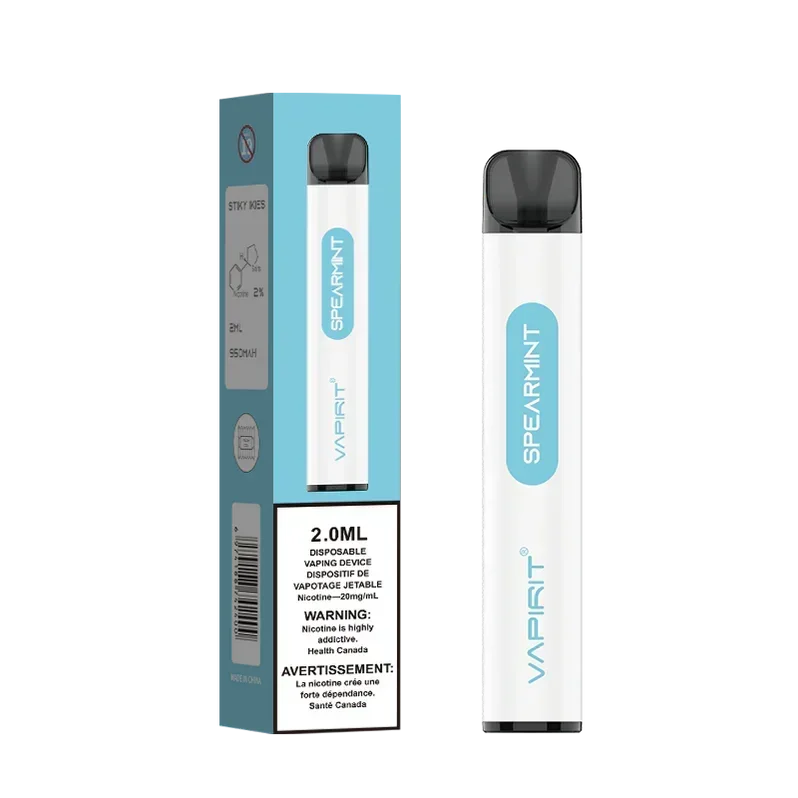 Spearmint of Vapirit 2000 puff Disposable Vape