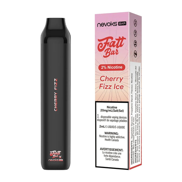 Cherry Fizz Ice of Veelar Fatt Bar Disposable Vape