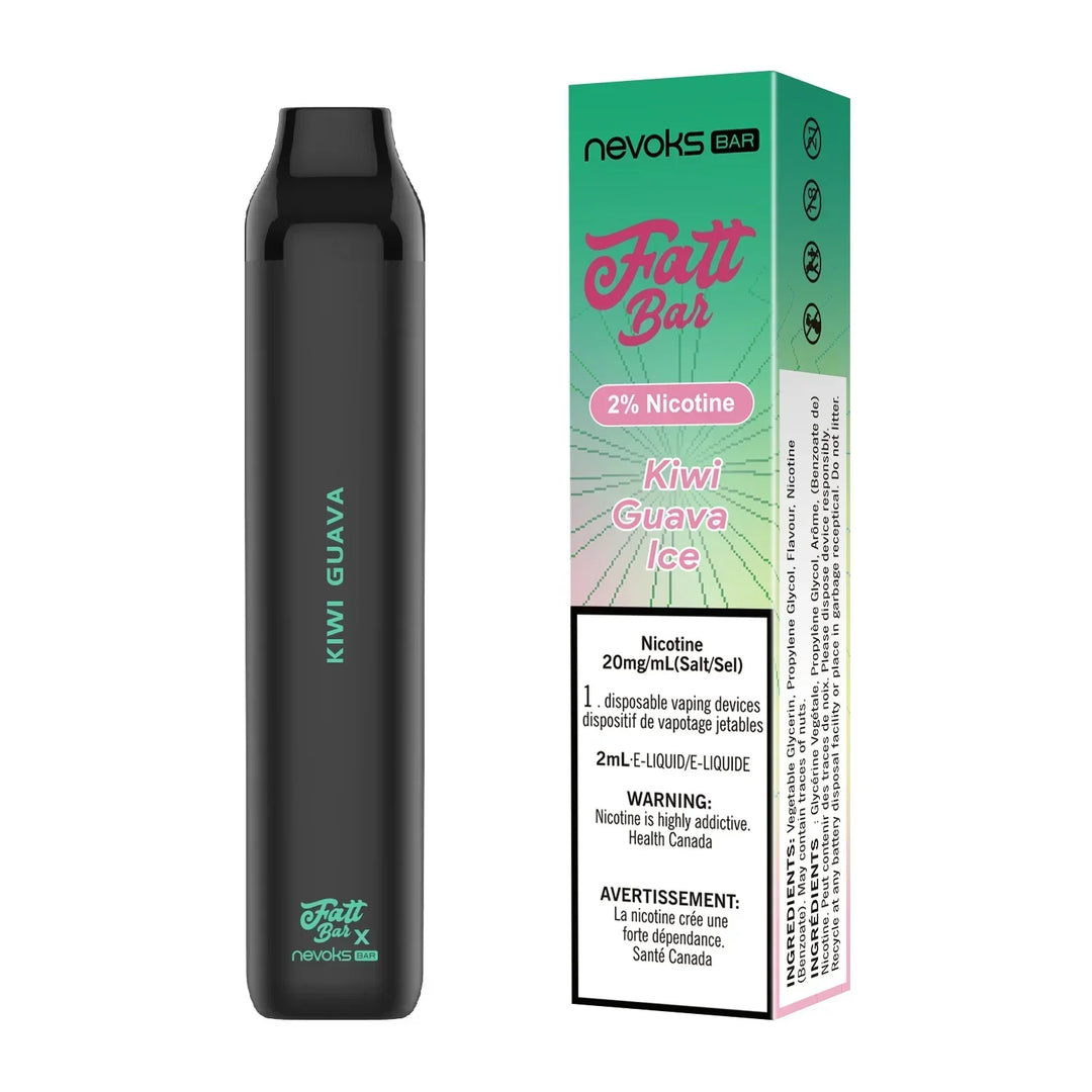 Kiwi Guava Ice of Veelar Fatt Bar Disposable Vape