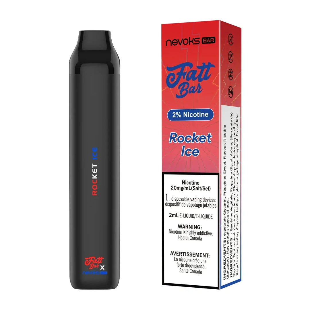 Rocket Ice of Veelar Fatt Bar Disposable Vape