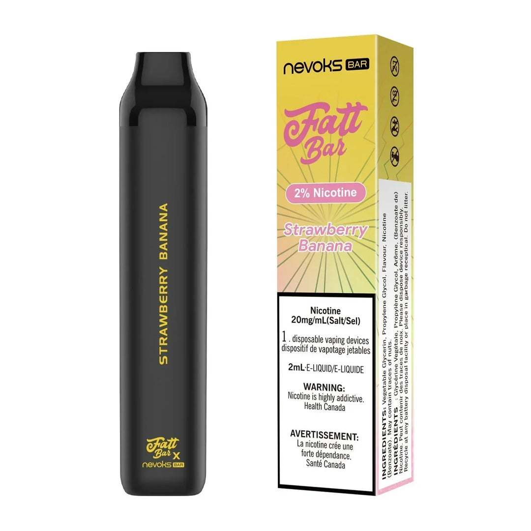 Strawberry Banana of Veelar Fatt Bar Disposable Vape