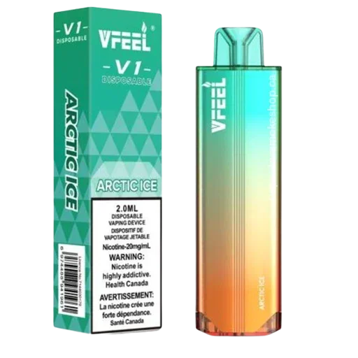 Arctic Ice of Vfeel V1 6K puff Disposable vape