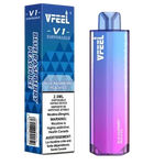 Load image into Gallery viewer, Blue Raspberry Peach Ice of Vfeel V1 6K puff Disposable vape
