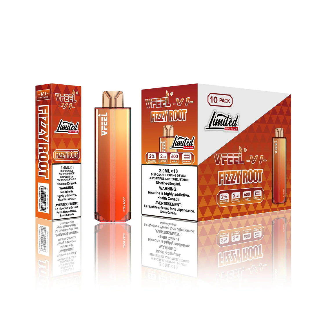 Fizzy Root of Vfeel V1 6K puff Disposable vape
