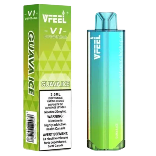 Guava Ice of Vfeel V1 6K puff Disposable vape