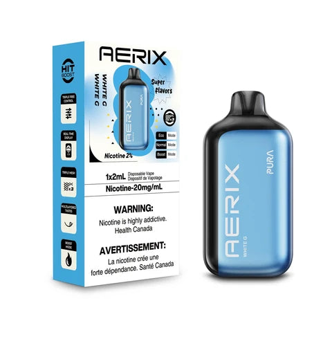 White G AERIX 90K PUFFS