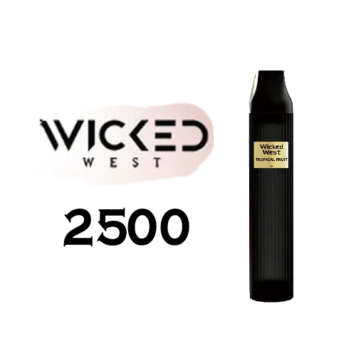 Blue Razz Wicked West 2500 Disposable vape