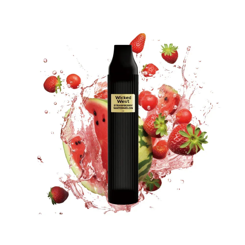 Strawberry Watermelon of Wicked West 2500 Disposable Vape
