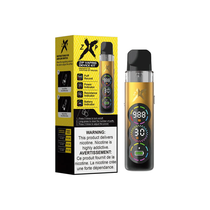 ZIP VAPING DEVICE KIT BY RIPPER X